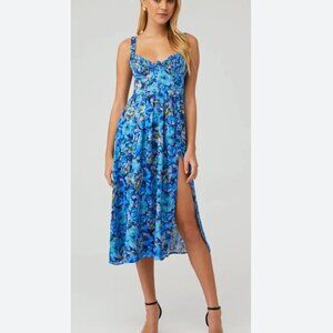For Love and Lemons Astor Midi Dress